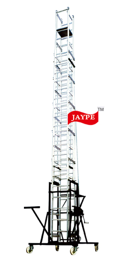 Tiltable Tower Extension Ladder