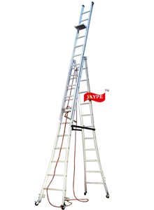 self supporting extendable ladder