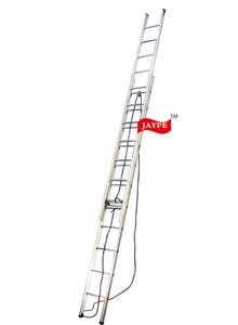 wall reclining extendable ladder